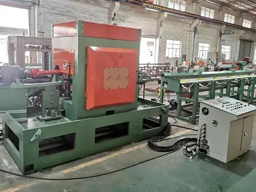Machine de Redressage à Deux Rouleaux et Unité de Collecte